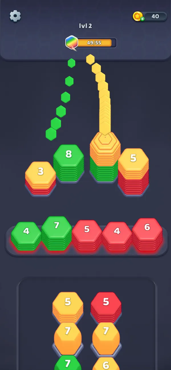 Hexa Shuffle Sort