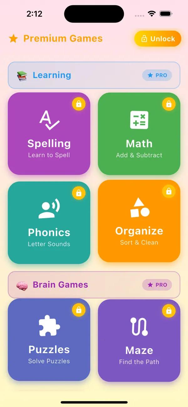 Baby Learning Game App