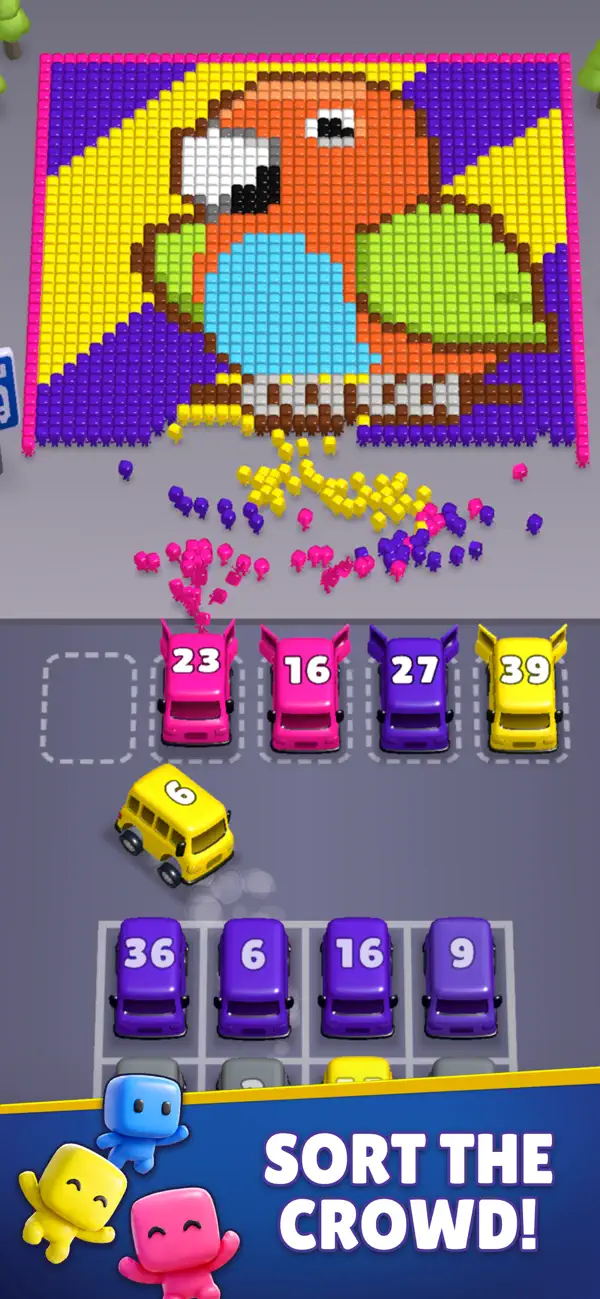 Pixel Crowd