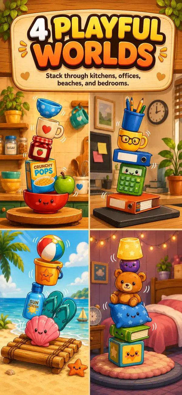 Pile Up: Stacking Game