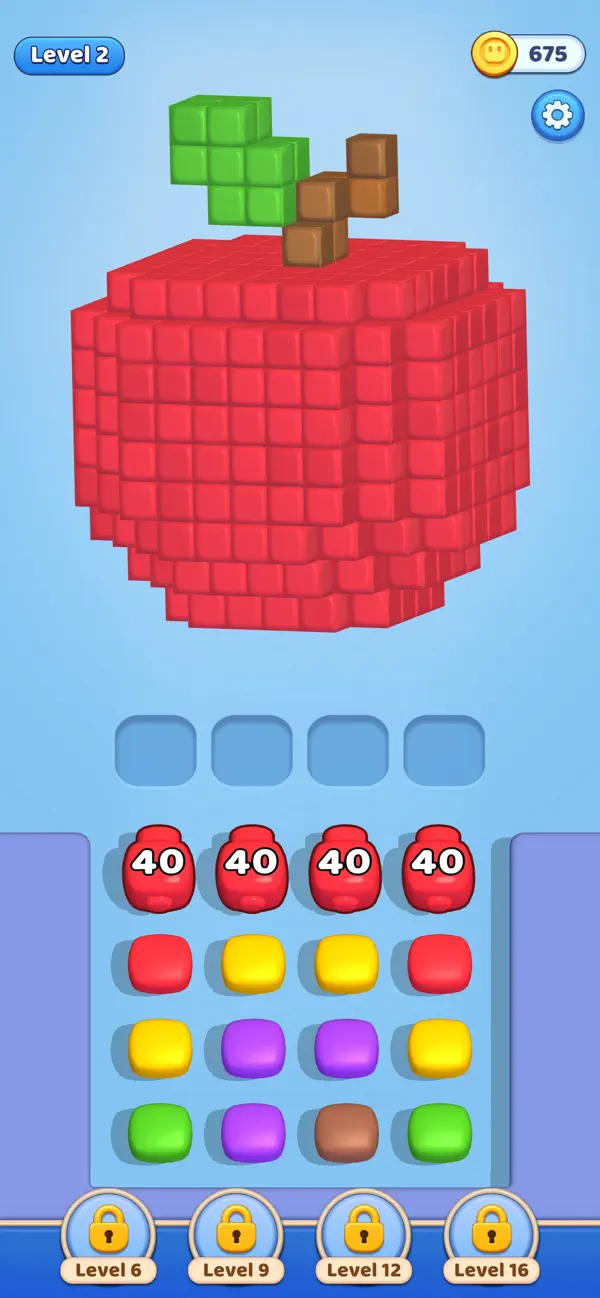 Shoot a Cube Puzzle!