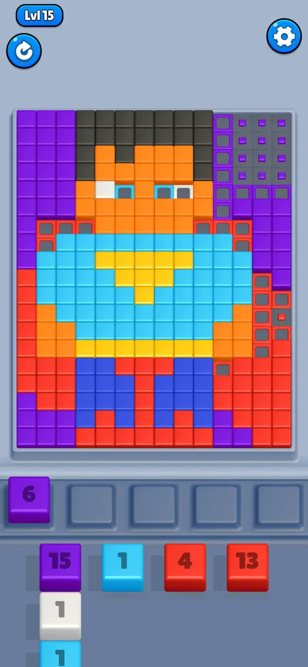 Fill Color Blocks