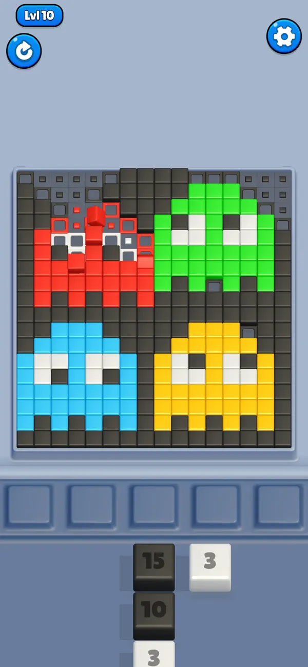 Fill Color Blocks