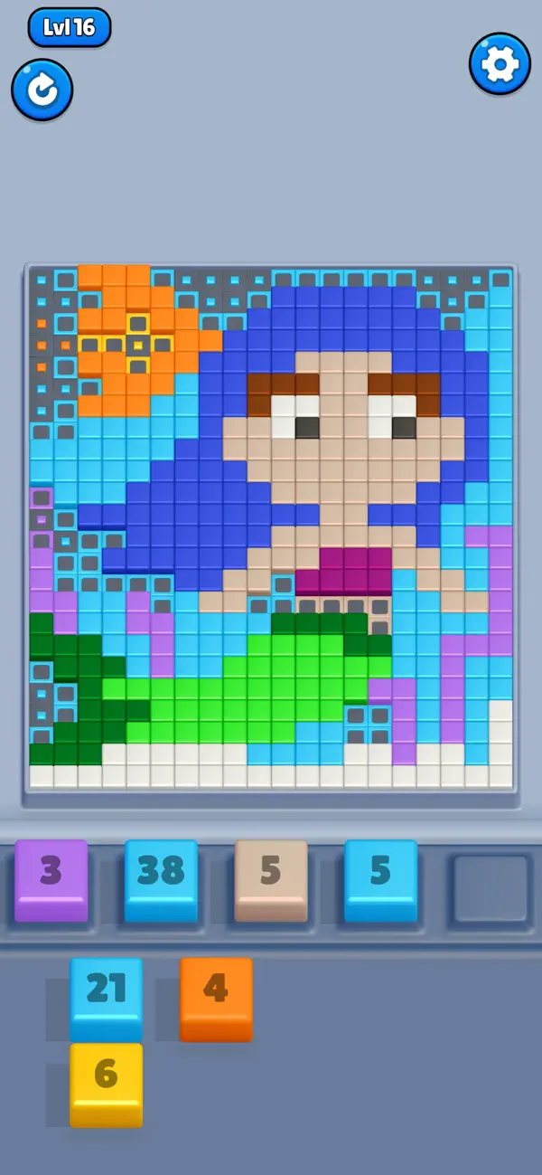 Fill Color Blocks