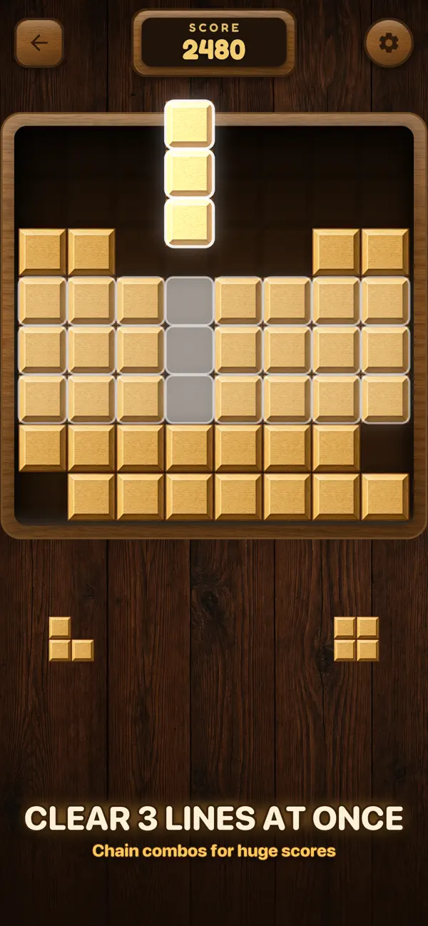 WoodSpark: Relaxing Puzzle