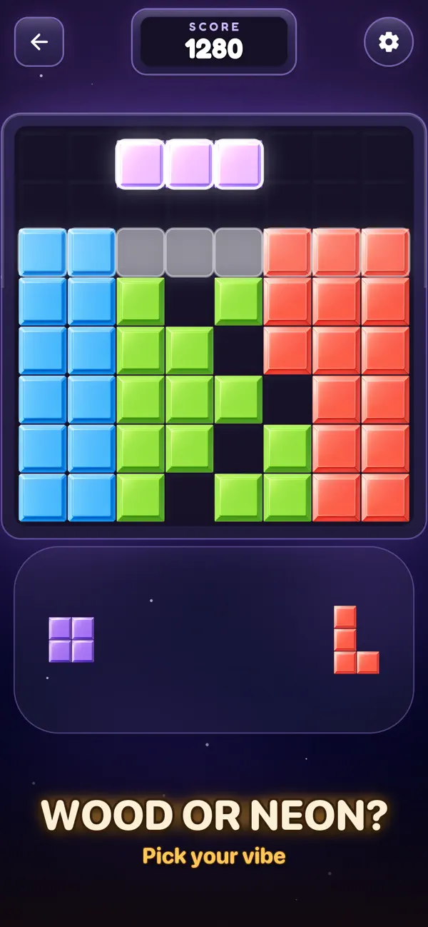 WoodSpark: Relaxing Puzzle