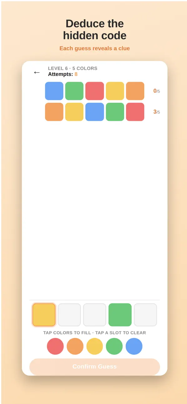 Color Decoder: Code Puzzle