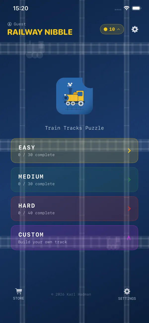 Railway Nibble - Train Puzzle
