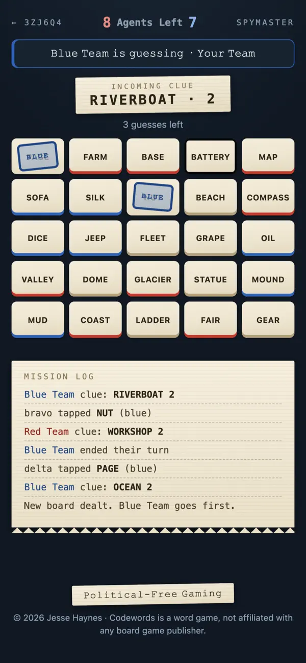 Codewords: Party Word Game