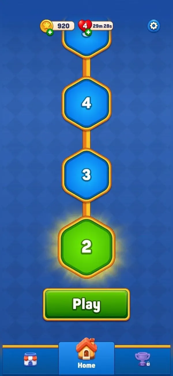 Word Treasury Auto Sort Puzzle