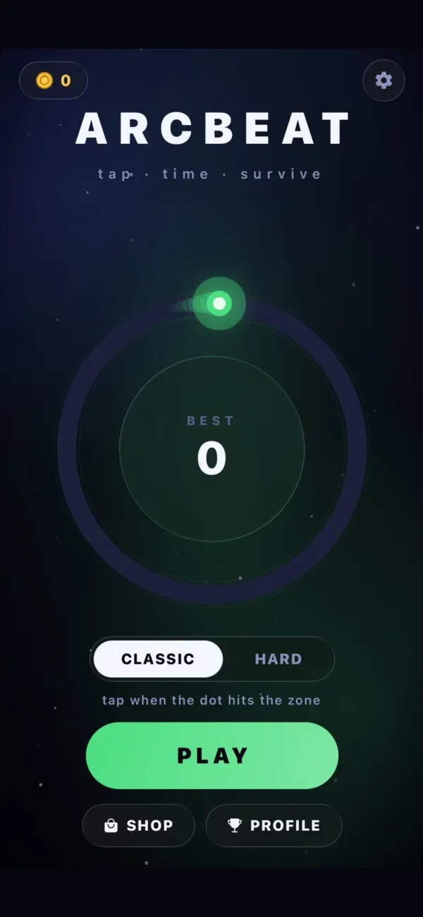 Arcbeat: Reflex Timing Game