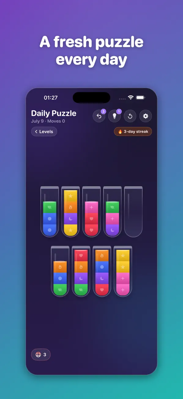 ColorPour: Color Sort Puzzle