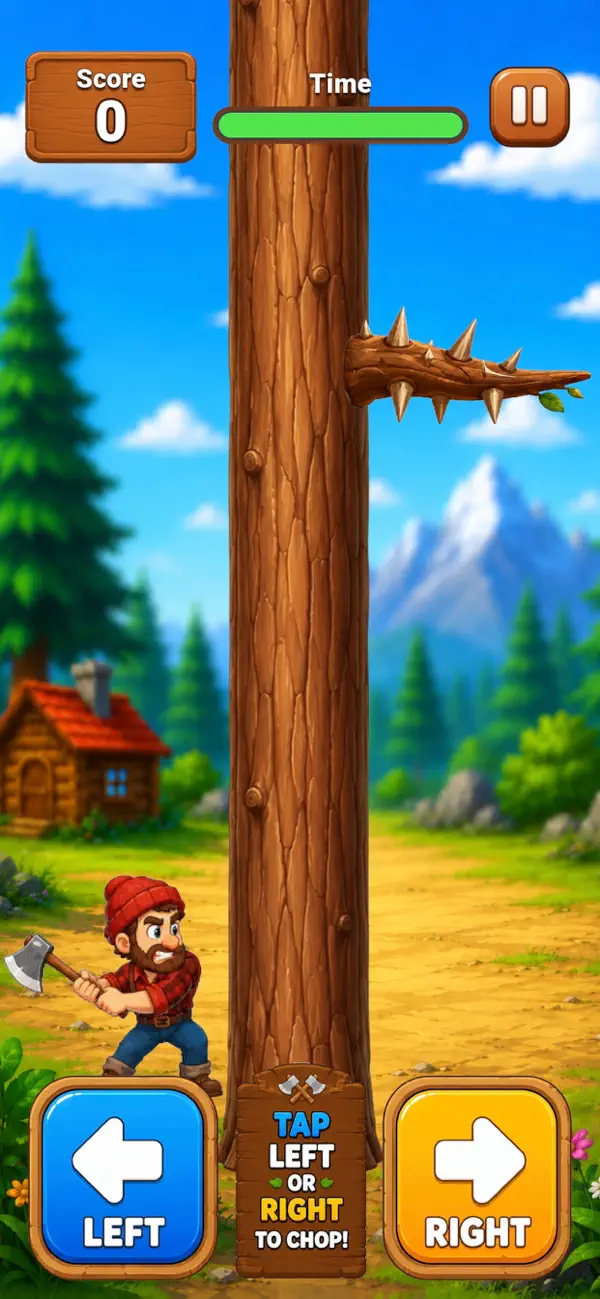 Timber Tap: Chop Rush