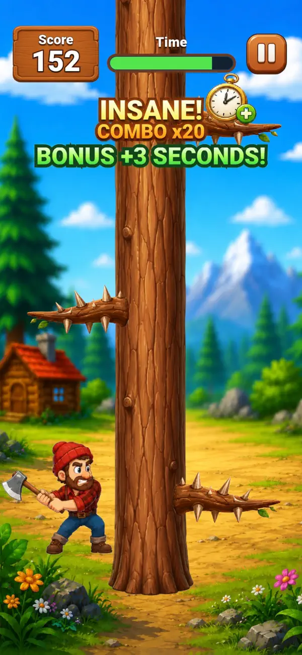 Timber Tap: Chop Rush