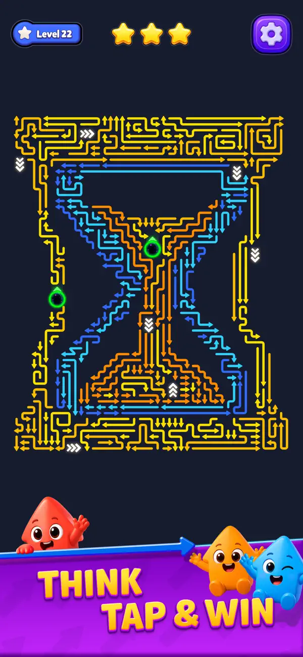 Arrow Craze! Tap Out Puzzle