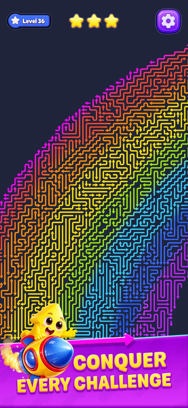 Arrow Craze! Tap Out Puzzle