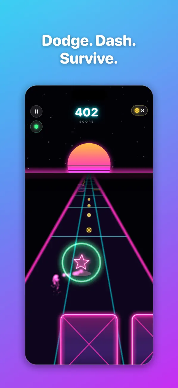 NeonRush: Endless Runner Dash