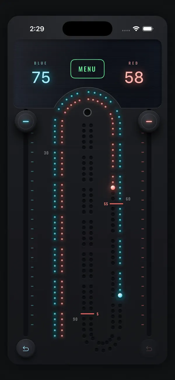 Muggins - Cribbage Board