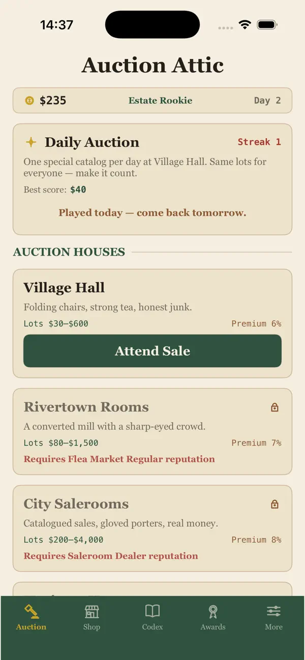 Auction Attic