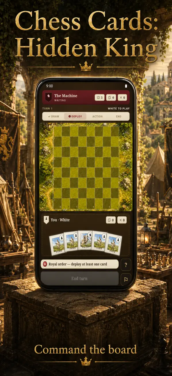 Chess Cards: Hidden King