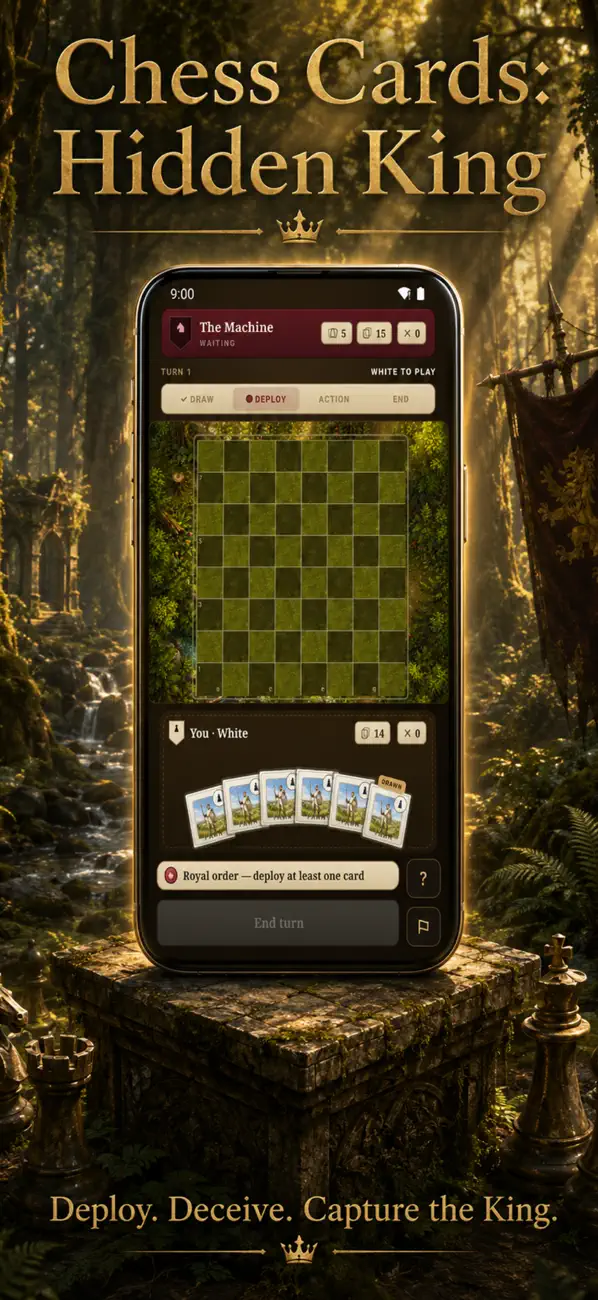 Chess Cards: Hidden King
