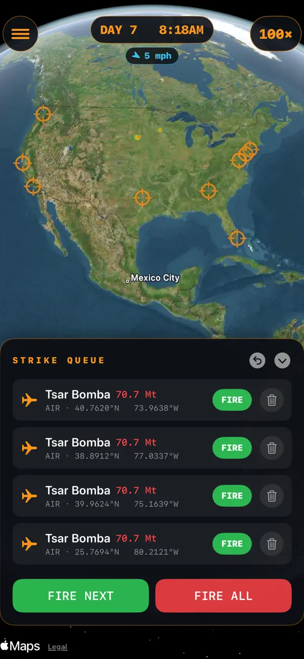 Radioactive: Nuke Sim