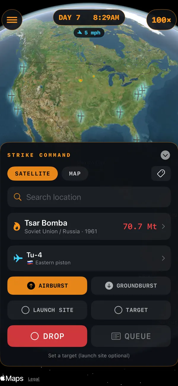 Radioactive: Nuke Sim