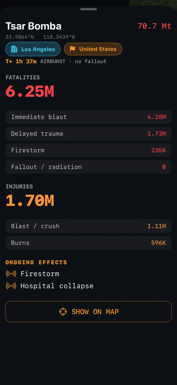 Radioactive: Nuke Sim