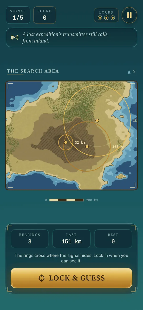 Map Tap Circle