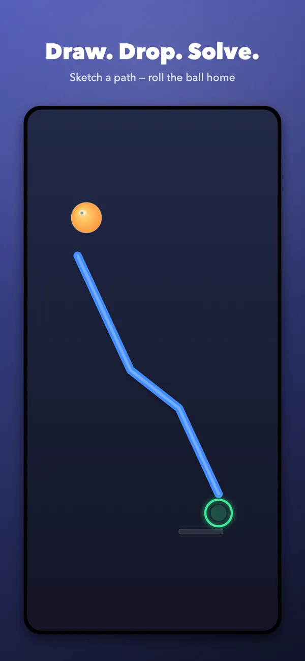 Drawdrop: Physics Puzzle