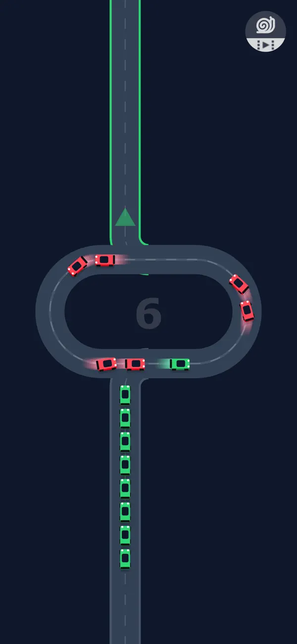 Circle Car Neon Oval Dash