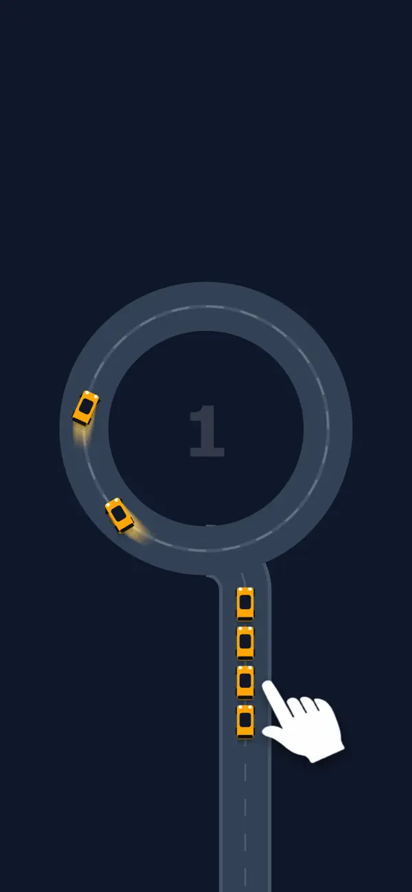 Circle Car Neon Oval Dash