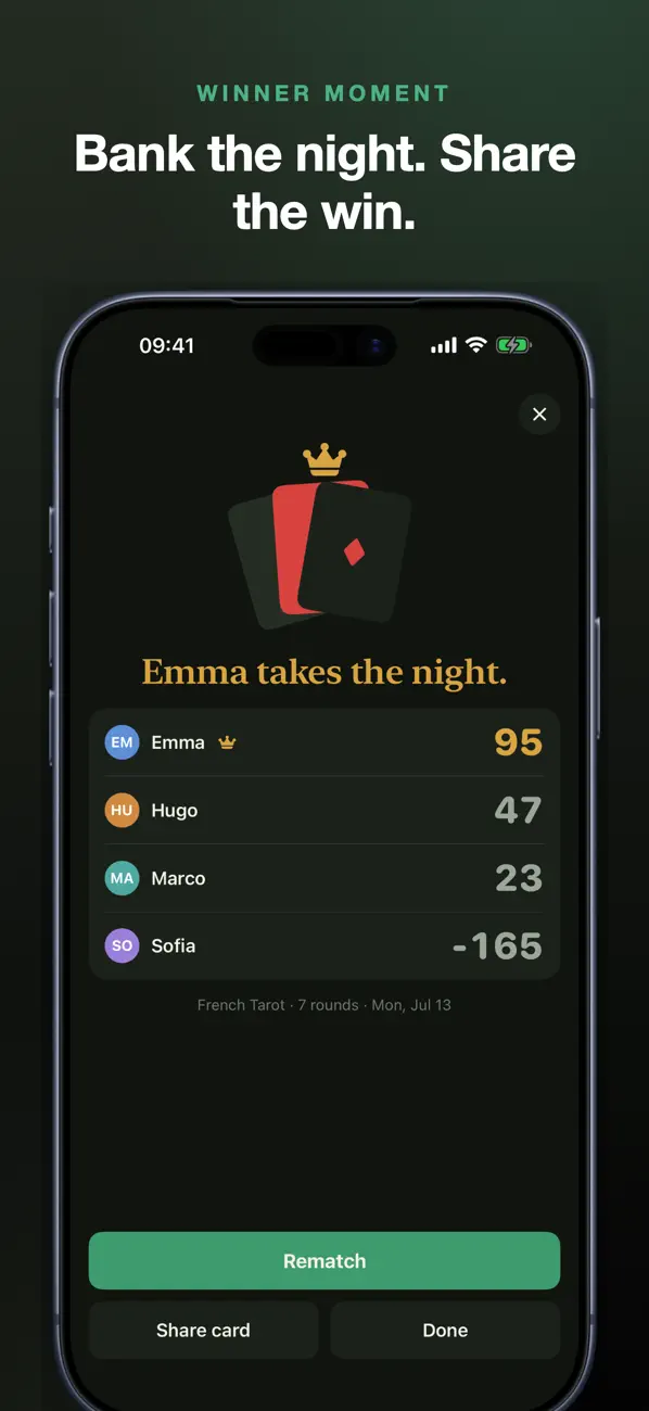 Puntia: Card Score Keeper